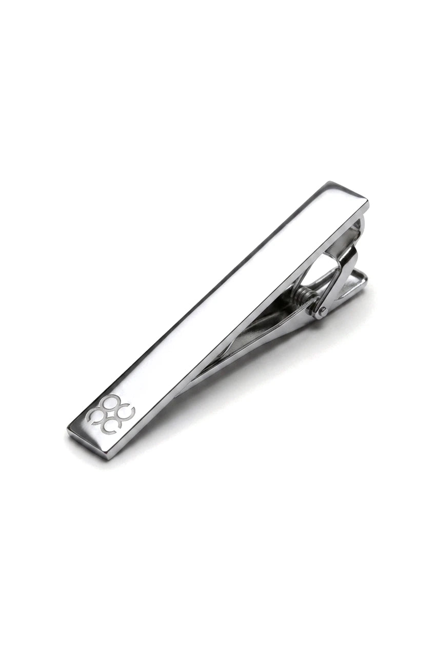 Corbata de satén Cavani - Corbata, pañuelo y pinza de corbata de satén de seda a juego para hombre, con estampado de lunares, ideal para bodas, graduaciones y la oficina.