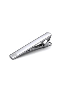 Corbata de satén Cavani - Corbata, pañuelo y pinza de corbata de satén de seda a juego para hombre, con estampado de lunares, ideal para bodas, graduaciones y la oficina.