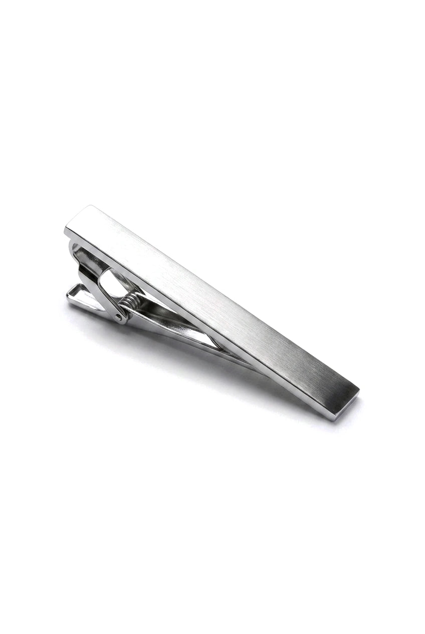 Corbata de satén Cavani - Corbata, pañuelo y pinza de corbata de satén de seda a juego para hombre, con estampado de lunares, ideal para bodas, graduaciones y la oficina.
