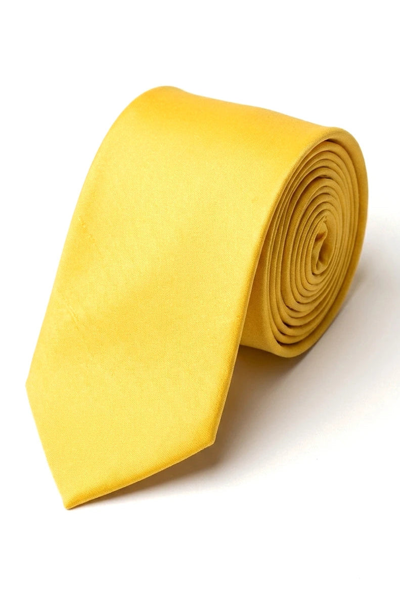 Corbata de satén Cavani - Corbata, pañuelo y pinza de corbata de satén de seda a juego para hombre, con estampado de lunares, ideal para bodas, graduaciones y la oficina.