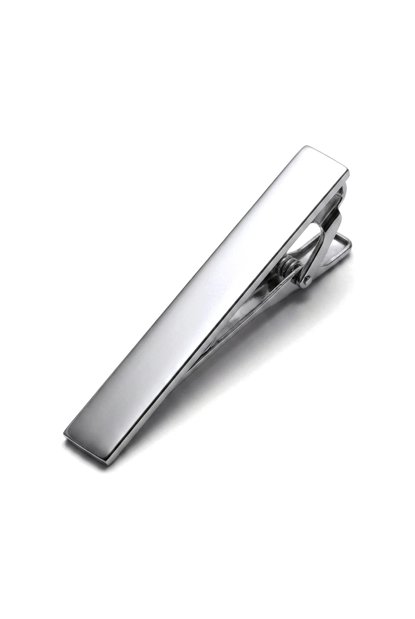 Corbata de satén Cavani - Corbata, pañuelo y pinza de corbata de satén de seda a juego para hombre, con estampado de lunares, ideal para bodas, graduaciones y la oficina.