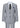 Traje de 3 piezas gris claro para niño, estilo clásico para bodas, fiestas y bautizos.