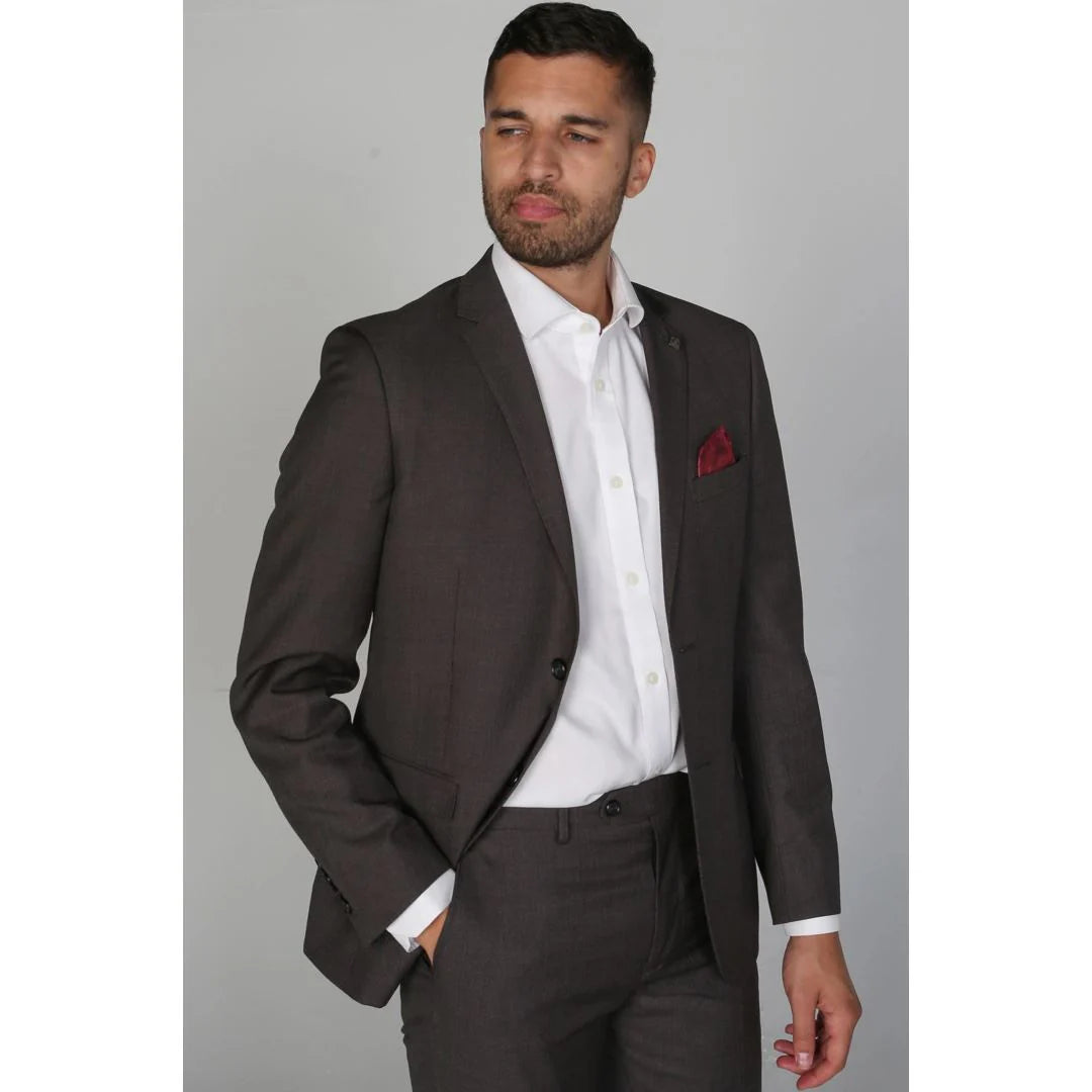 Charles - Blazer de hombre color carbón