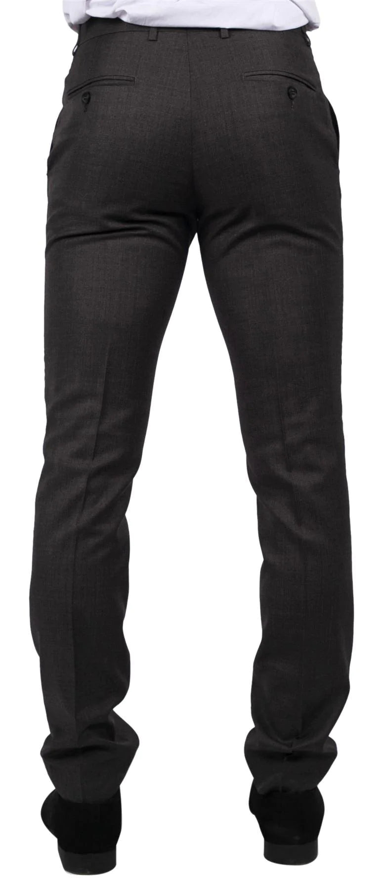 Charles - Pantalones de hombre color carbón