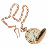 Reloj de bolsillo clásico vintage de los años 20 estilo Peaky Blinders con cadena - Oro rosa