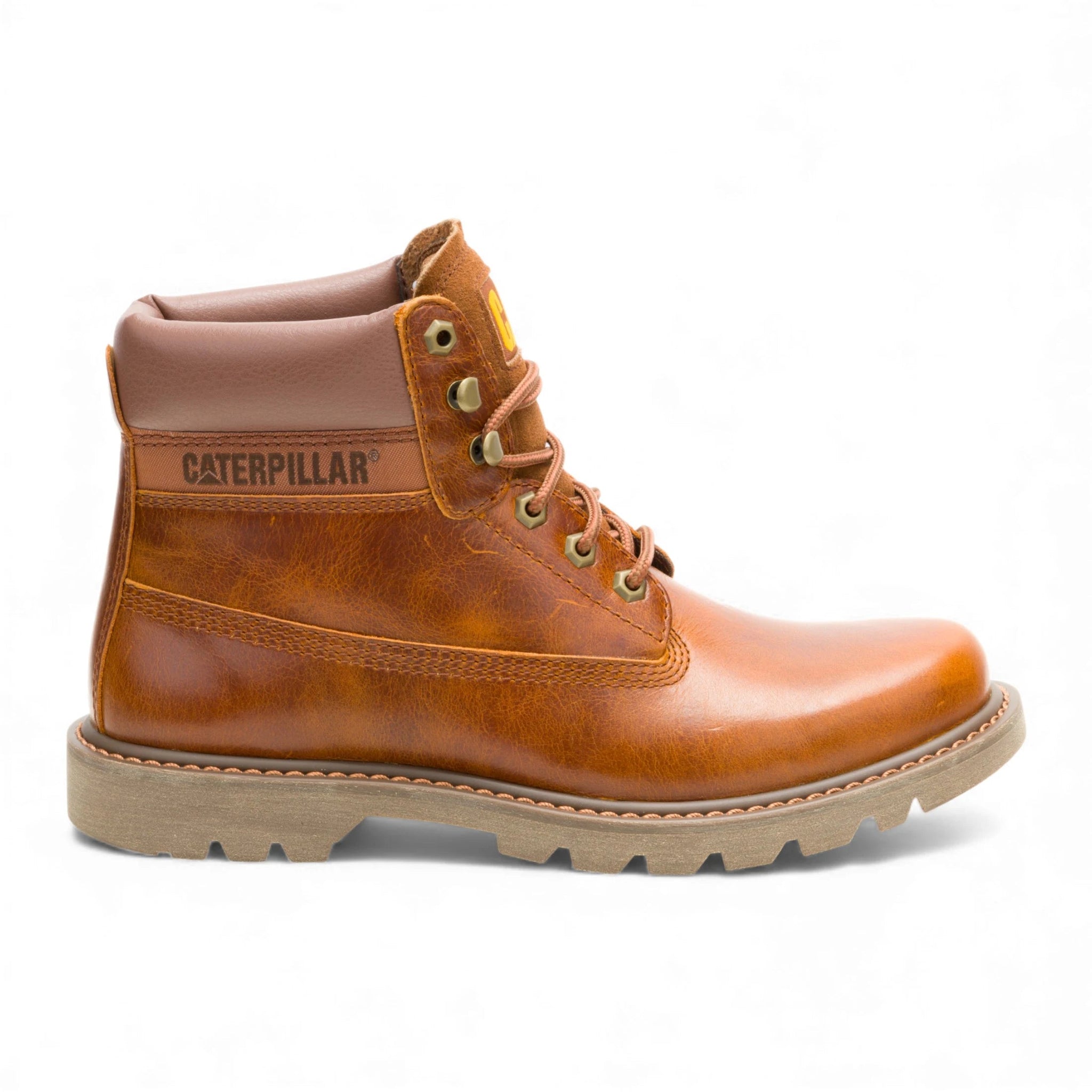 Colorado 2.0 - Botines de senderismo de cuero color camel