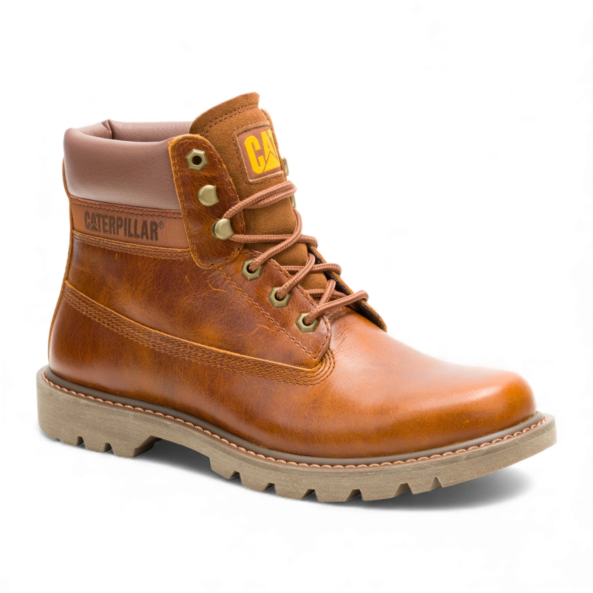 Colorado 2.0 - Botines de senderismo de cuero color camel