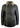 Chaqueta cruzada de piel de oveja auténtica de la Marina Alemana para hombre, color marrón vintage.