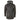 Chaqueta de hombre de 3/4 de piel de oveja suave marrón con capucha. Abrigo clásico de invierno cálido.