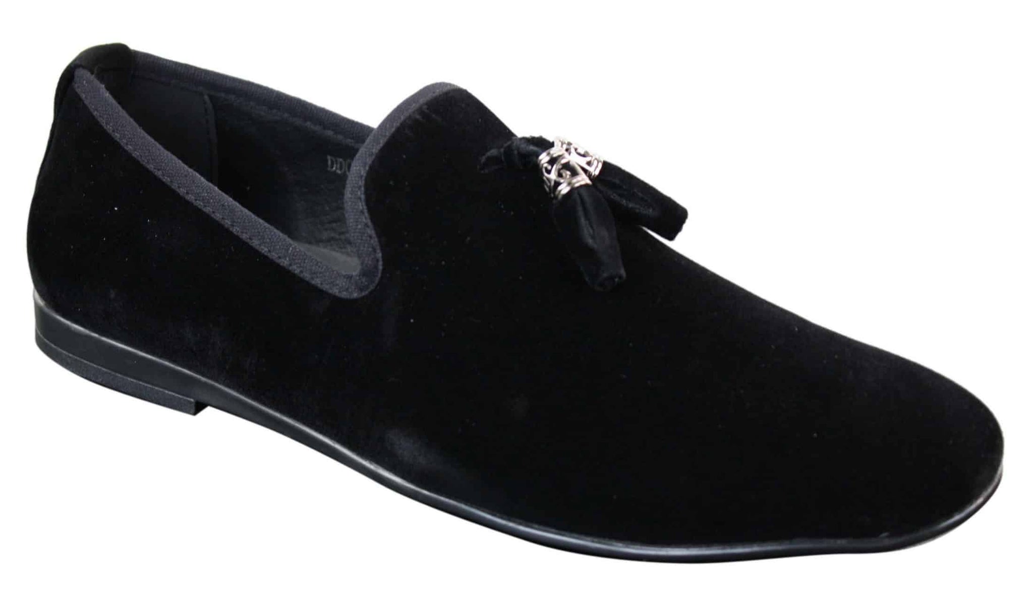 Elong dd0019 - Zapatos de conducción de ante y terciopelo para hombre, estilo mocasín casual elegante, color vino y azul marino.