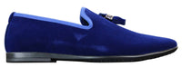 Elong dd0019 - Zapatos de conducción de ante y terciopelo para hombre, estilo mocasín casual elegante, color vino y azul marino.
