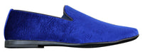 Elong DD0083 - Mocasines de terciopelo para hombre con estampado paisley, estilo casual elegante, color vino, azul marino y negro.
