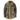 Chaqueta de piel de oveja original de 3/4 de largo para hombre, color beige, crema y marrón.