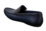 Mocasines de diseño para hombre en piel auténtica, estilo casual elegante, estilo vintage retro.