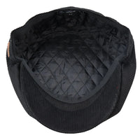 Gorra de hombre de 8 paneles estilo Baker Boy, gorras planas de pana estilo Newsboy de Blinders