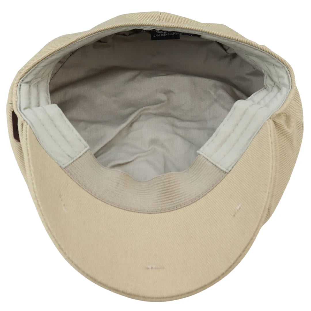 Gorra de hombre de 8 paneles Razor Summer Beige Baker Boy Cotton Blinders Newsboy Flat Cap Shelby