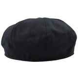 Gorra de hombre de 8 paneles Razor Summer Black Baker Boy Cotton Blinders Newsboy Flat Cap Shelby