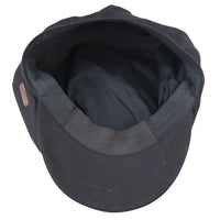Gorra de hombre de 8 paneles Razor Summer Black Baker Boy Cotton Blinders Newsboy Flat Cap Shelby