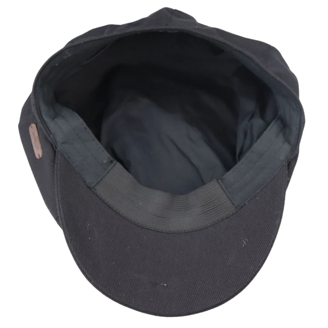 Gorra de hombre de 8 paneles Razor Summer Black Baker Boy Cotton Blinders Newsboy Flat Cap Shelby