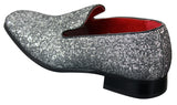 Zapatos Rossellini Eastend para hombre, brillantes, sin cordones, con purpurina, ideales para fiestas, de charol.