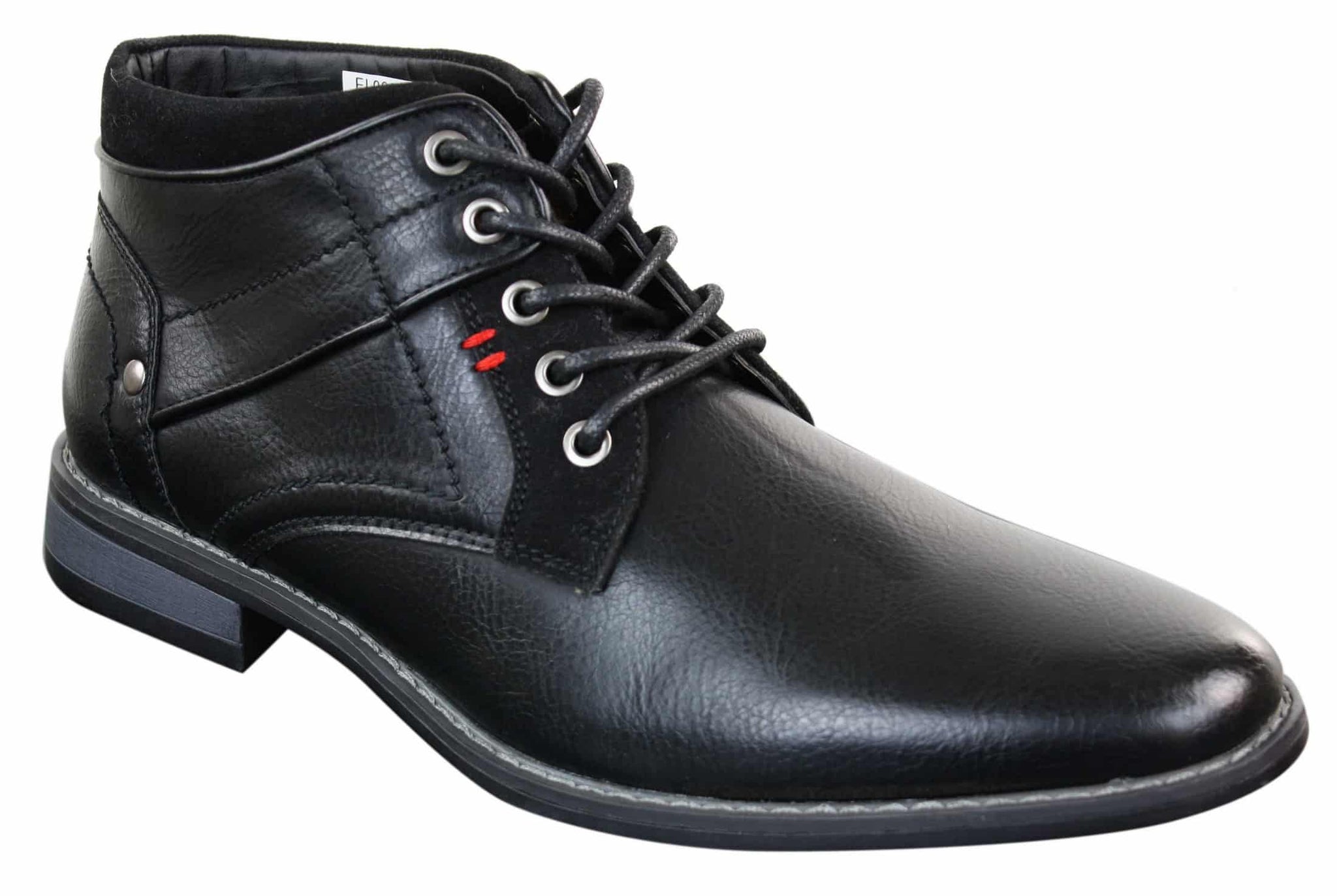 EL0603 - Botas militares cortas de cuero para hombre