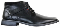 EL0603 - Botas militares cortas de cuero para hombre