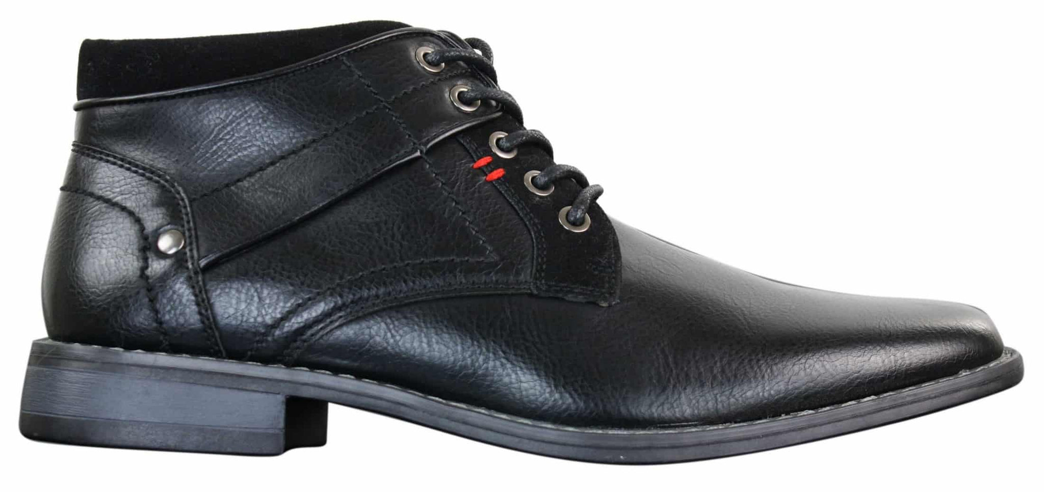 EL0603 - Botas militares cortas de cuero para hombre