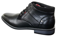 EL0603 - Botas militares cortas de cuero para hombre