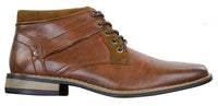 EL0603 - Botas militares cortas de cuero para hombre