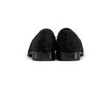 Zapatos de baile para hombre con diamantes y borlas