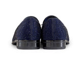 Zapatos de baile para hombre con diamantes y borlas