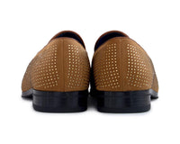 Zapatos de baile para hombre con diamantes y borlas
