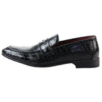 Mocasines negros formales para hombre