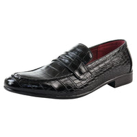 Mocasines negros formales para hombre