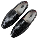 Mocasines negros formales para hombre