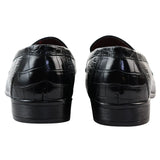 Mocasines negros formales para hombre