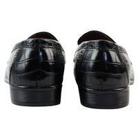 Mocasines negros formales para hombre