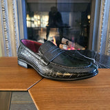 Mocasines negros formales para hombre