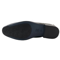 Mocasines verdes formales para hombre