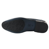 Mocasines formales azul marino para hombre