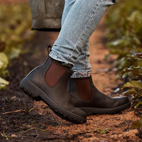 Botas Chelsea Endura 303 de piel marrón
