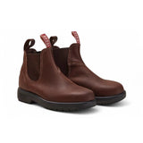 Botas Chelsea Endura 303 de piel marrón rojiza