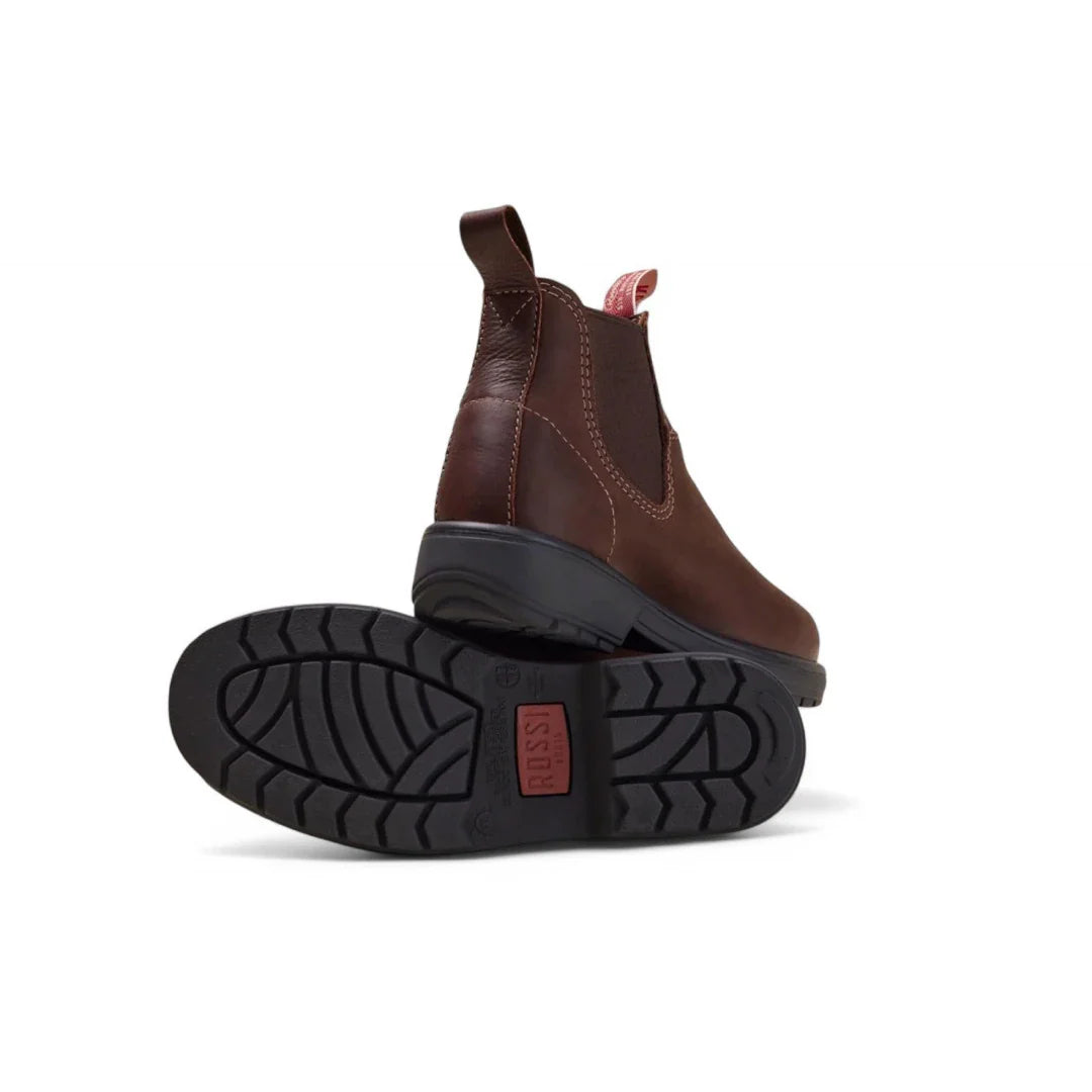 Botas Chelsea Endura 303 de piel marrón rojiza