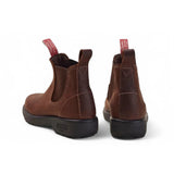 Botas Chelsea Endura 303 de piel marrón rojiza