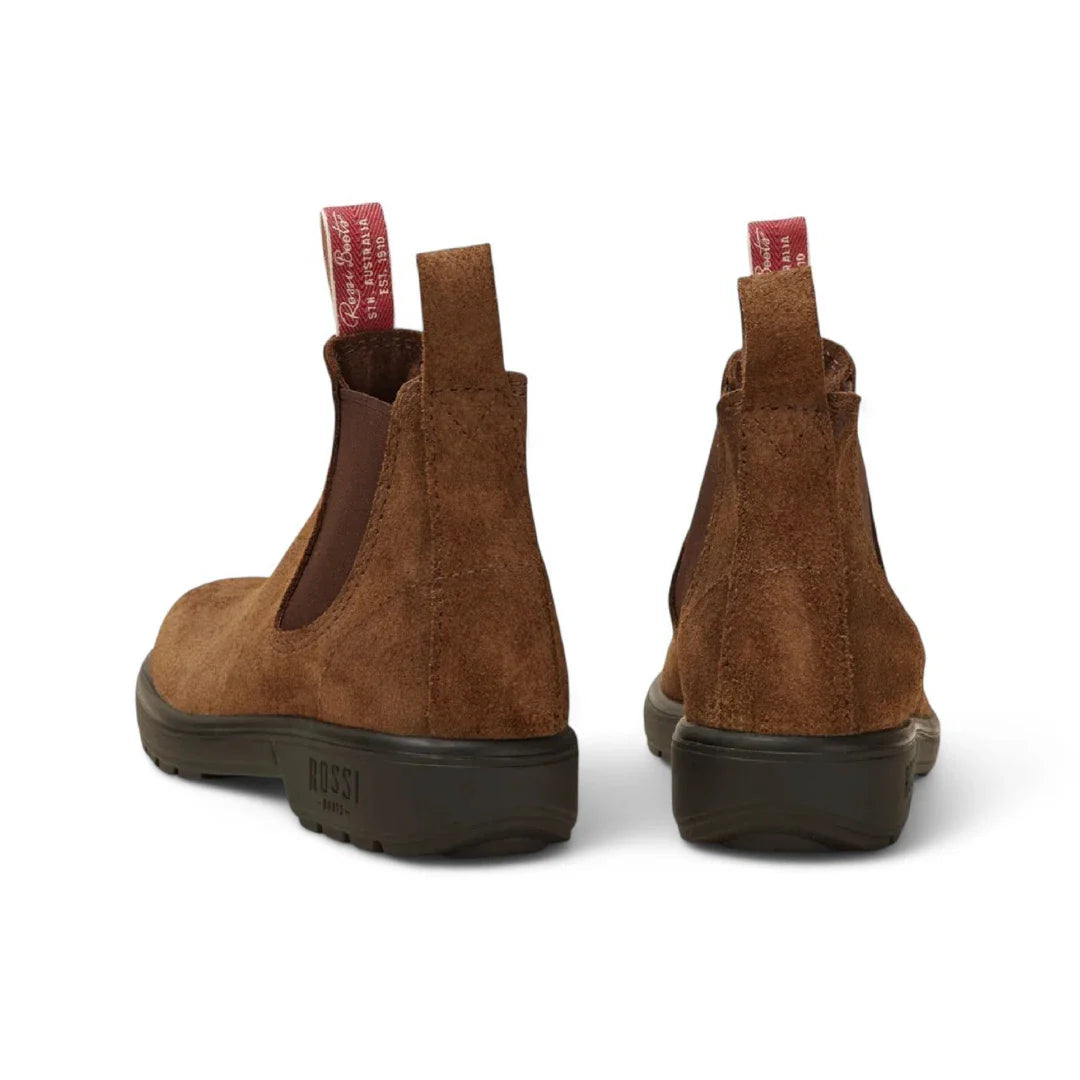Botas Chelsea Endura 303 de ante marrón rústico