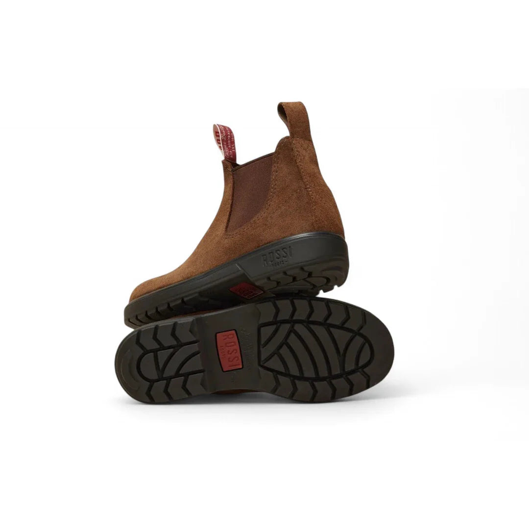 Botas Chelsea Endura 303 de ante marrón rústico
