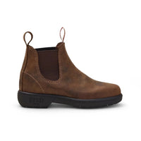 Botas Chelsea Endura 303 de piel marrón claro.