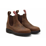 Botas Chelsea Endura 303 de piel marrón claro.