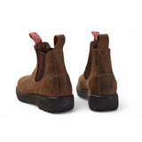 Botas Chelsea Endura 303 de piel marrón claro.