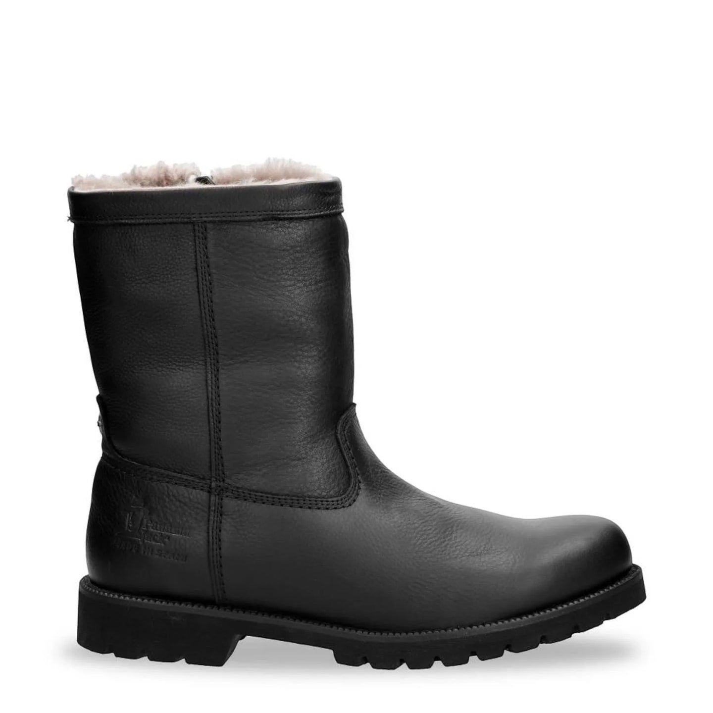 Fedro Igloo C3 - Botines de piel impermeables negros para hombre